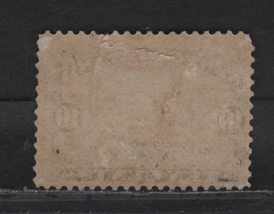 Lot 46 (C) Newfoundland #59 10c Black Schooner, 1887-1898 5th Cents Issue, A VGOG Single, Paper Cents-NN, Perf 12.25