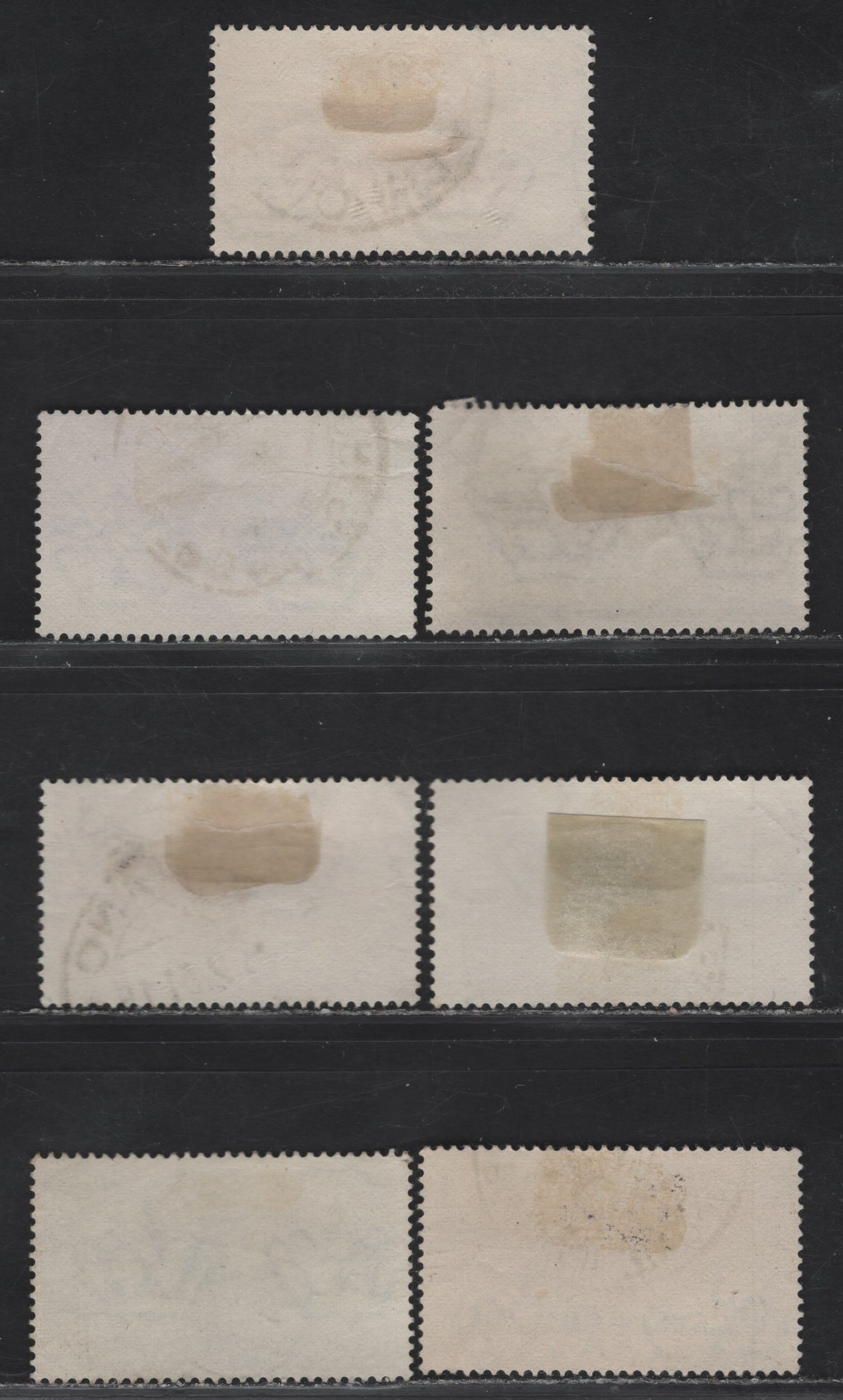 Lot 121 Italy SC#249, 251-254, 261-262 20c - 1.25l Orange - Blue Virgil - St Francis, 1930-1931 Virgil - St Francis of Assisi Issues, 7 Very Fine Used Singles, Postally Used With Contemporaneous Cancels