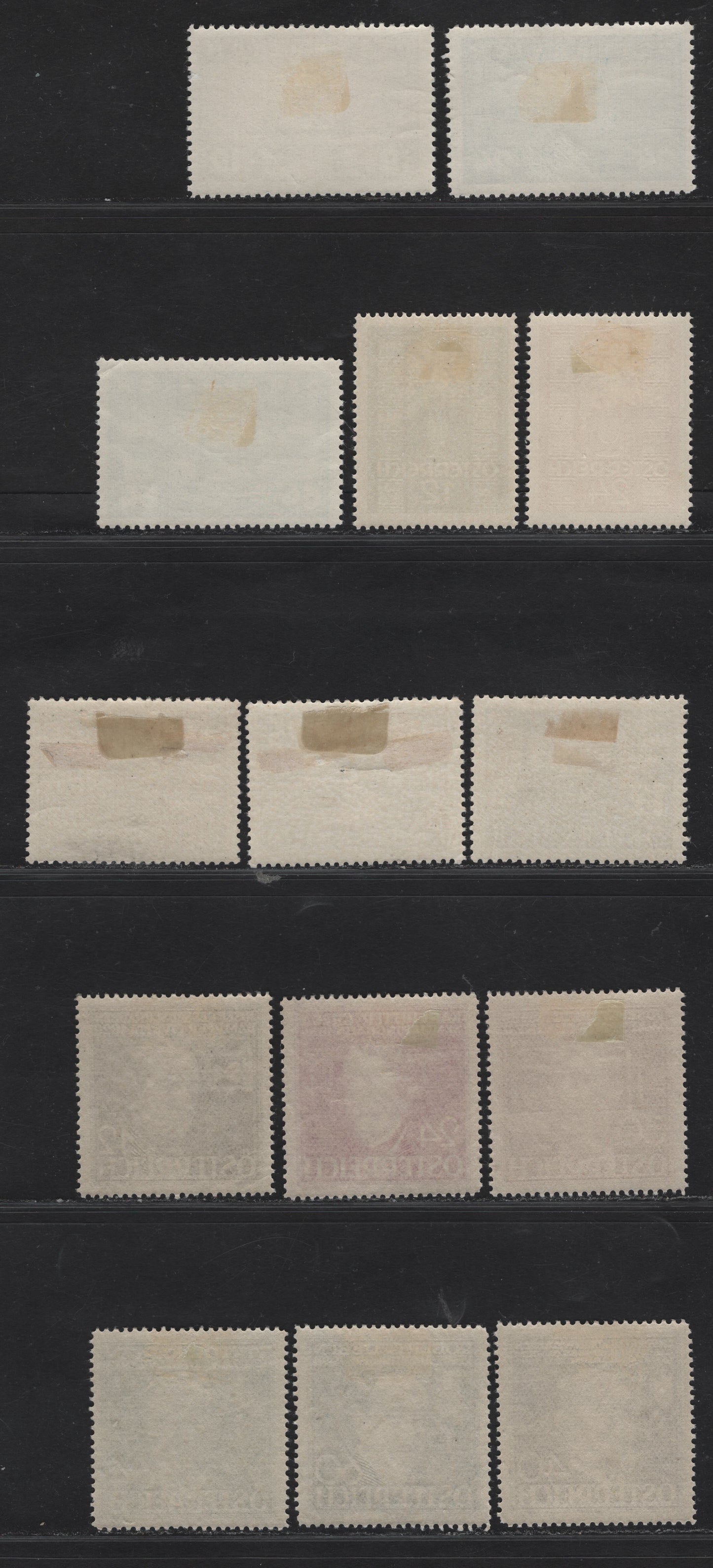 Lot 181 Austria SC#382-389, B146-B151 12g - 64g Brown - Dark Slate Green SS Maria Anna - Viktor Kaplan, 1937 Centenary Of Danube Steamship Service - Inventors Semi Postal Issues, 14 VFOG Singles