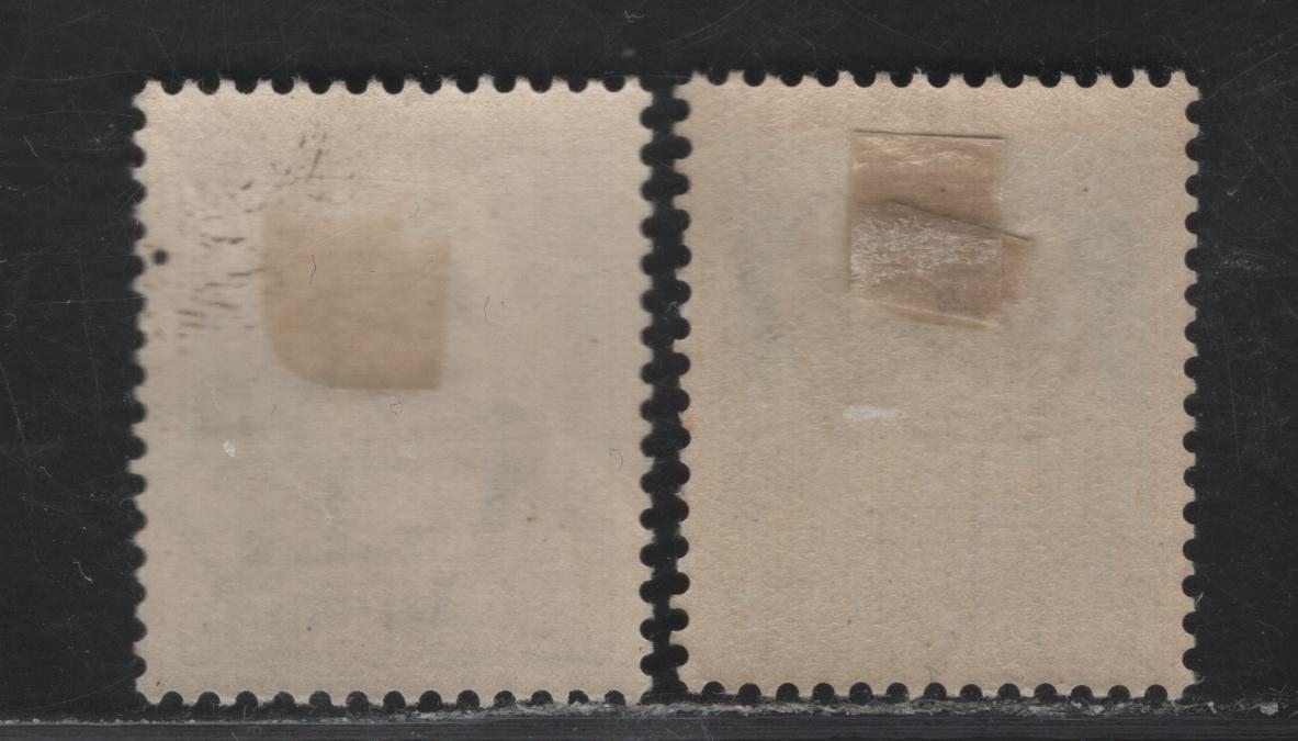Lot 275 Italy SC#228-229 10L-20L Purple & Green Italia & Julius Caesar, 1929-1945 Photogravure Definitive Issue, 2 Fine OG Singles Watermarked Crown