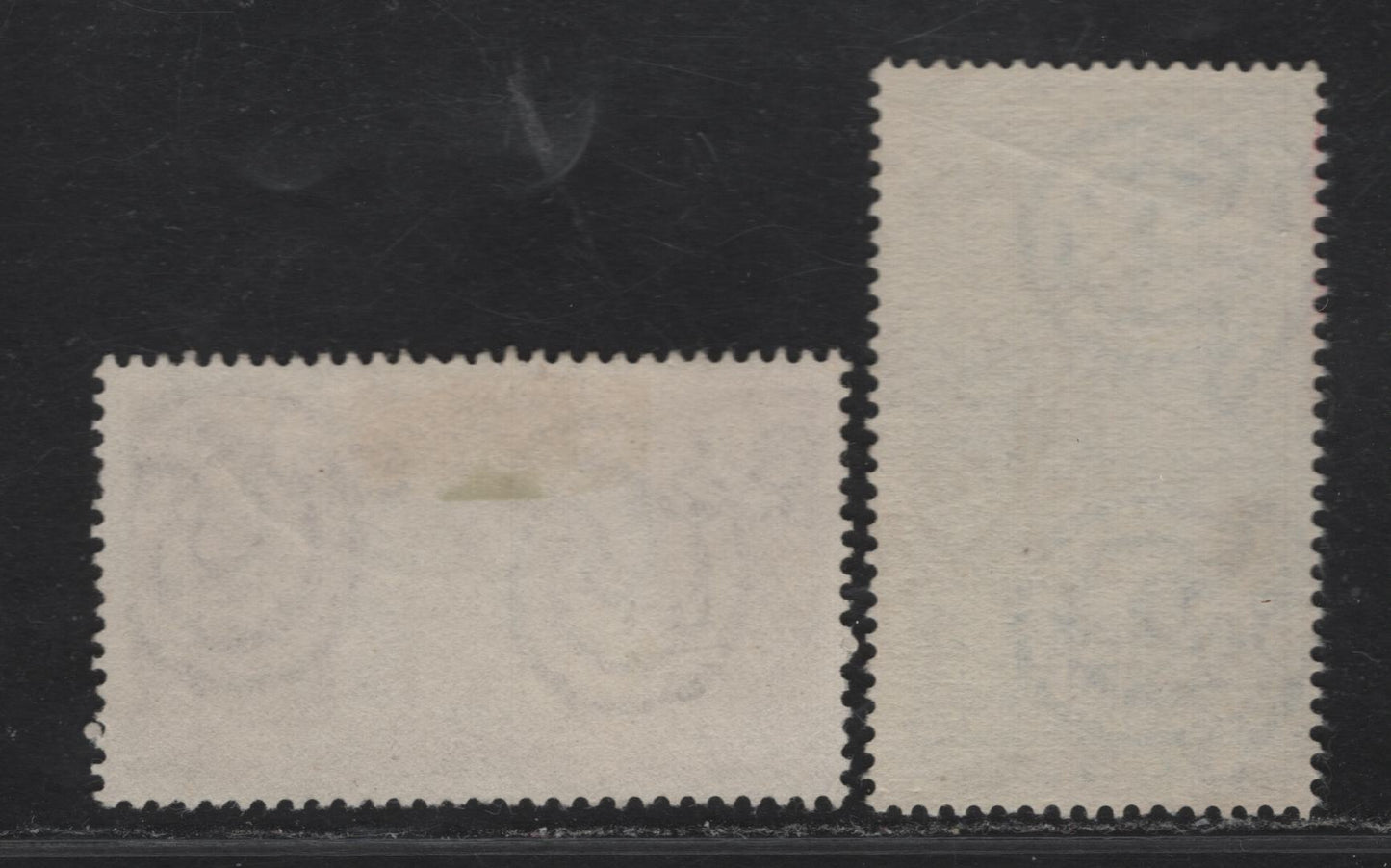 Lot 300 Italy SC#521, 534 20L & 55L Brown Red & Blue Basilica of St. Just & Perseus, 1949-1950 Trieste Election & UNESCO Conference Issues, 2 Fine Used Singles