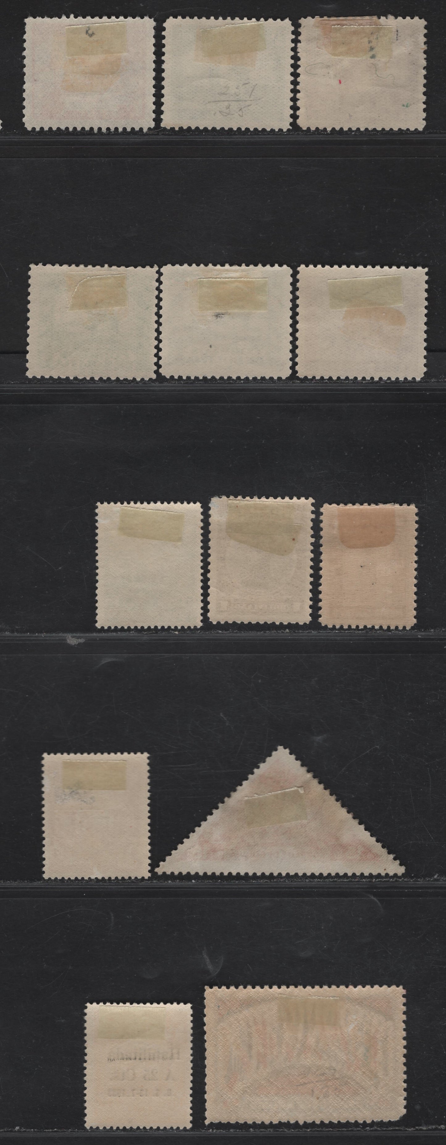 Lot 388 Bolivia SC#88, 111, 167, 178, 205, 212, 246, 251-255, 269 1b-9b Grey Brown & Black - Multicoloured Simon Bolivar - Flags, 1909-1940 Portraits - 50th Anniversary Of Pan American Union, 13 Fine & VFOG Singles