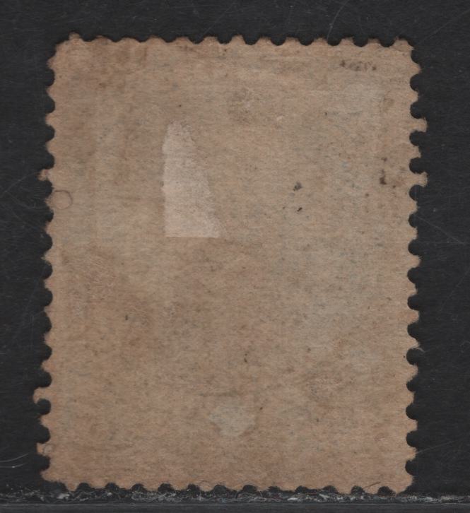 Lot 44 (C) Canada #30b 15c Deep Blue Gray Queen Victoria, 1868-1876 Large Queen Issue, A Fine Used Single, Mid Montreal Printing, Paper MM-B, Two Guide Dots In UL Margin, Perf 12.2x12.1.