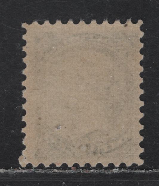 Lot 1 (C) Canada #34ii 1/2c Black Queen Victoria, 1870-1893 Small Queen Issue, A FNH Single, Late Montreal Printing, Paper LM-B ( Thick Soft White Vertical Wove), Perf 12, Natural Gum Skip Spot At Bottom Center.