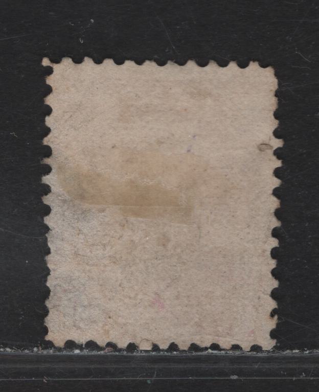 Lot 140 (C) Canada #40e 10c Pale Milky Rose Lilac Queen Victoria, 1870-1893 Small Queen Issue, A Very Good Used Single, Mid Montreal Printing, Paper MM-D, Perf 11.75x12, Much Better Color Than Usually Seen, Two Shallow Thin Spots Along The Right Side.