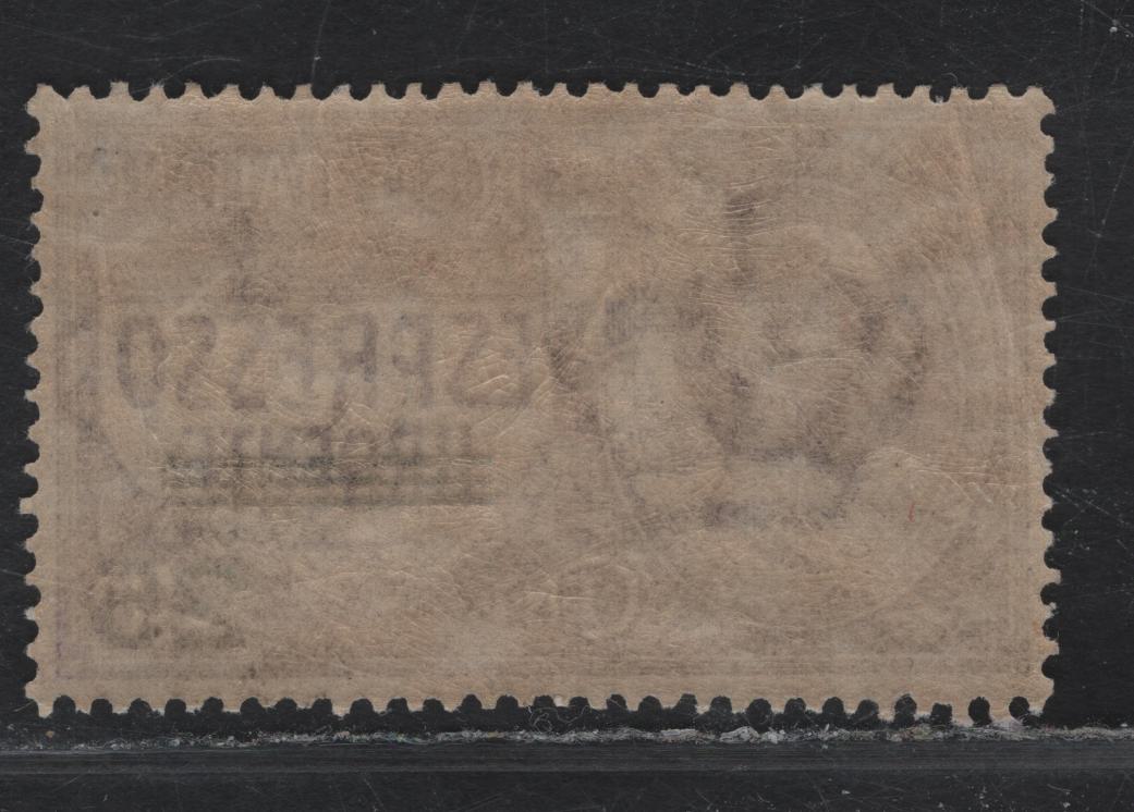 Lot 307 Italy SC#E9 25c on 40c Violet Victor Emmanuel III, 1917 Surcharged Special Delivery Issue, A VGOG Single, Corner Gum Crease At UL That Is Just Visible