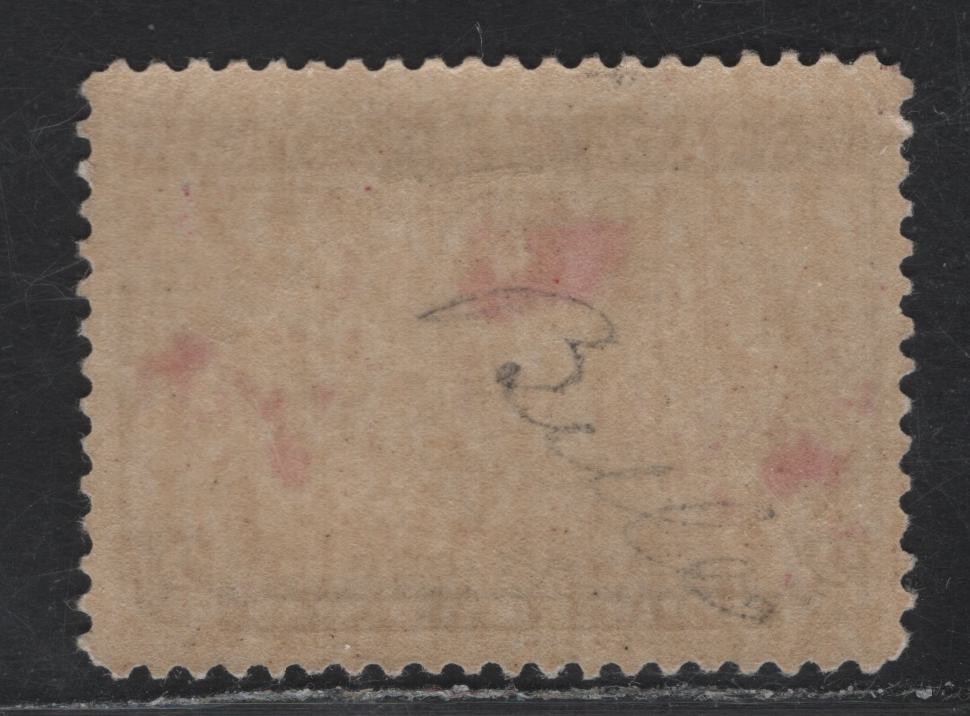 Lot 180A (C) Canada #85 2c Pale Lavender, Black & Aniline Red Mercator's Projection, 1898 Imperial Penny Postage Issue, A VFOG Single, Paper ABN-X, Perf 12x11.9