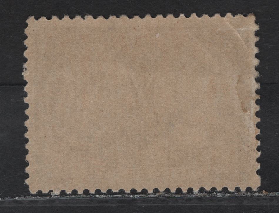 Lot 90 Canada #60i 50c Deep Ultramarine Queen Victoria, 1897 Diamond Jubilee Issue, A VGOG Single, Paper ABN-W, Perf 11.9x12, Heavy Diagonal Crease At UL, Gum Is NH But There Is A Spot Of Disturbance.