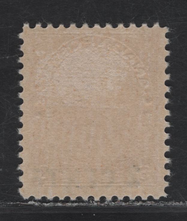 Lot 258 Canada #139 2c on 3c Bright Carmine Red King George V, 1926 Admiral Provisional Issue, A VFOG Single, Paper ABN-M, Perf 11.9, Die 1, Retouched Frameline.