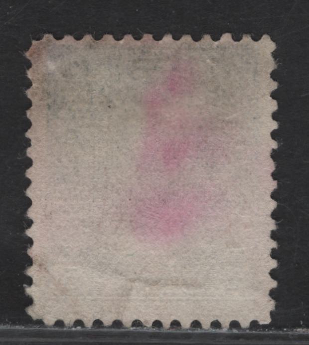 Lot 276 (C) Canada #MR2Bi 5c Deep Blue King George V, 1915 War Tax Issue, A Fine Used Single, PaperABN-B, Perf 11.85x12