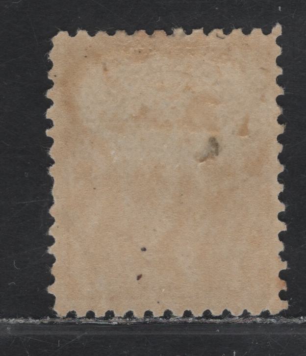 Lot 162 (C) Canada #113b 7c Straw King George V, 1911-1925 Admiral Issue, A FOG Single, Wet Printing, Paper ABN-A, Perf 12x11.8, Normal Frameline, Small Thin Near King's Nose.