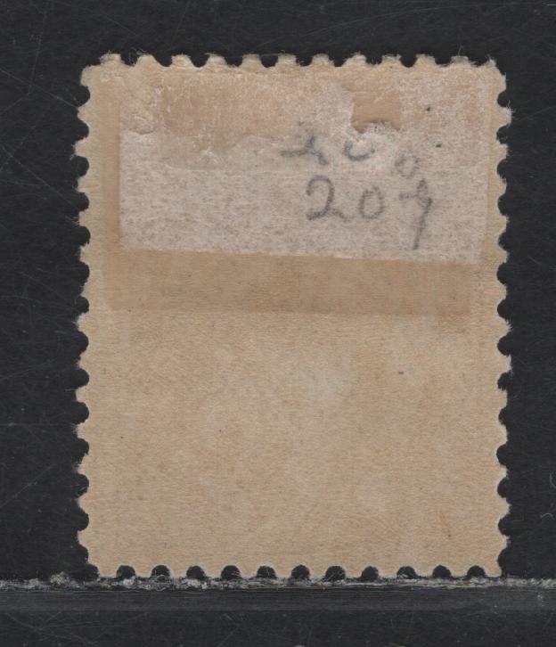 Lot 163 (C) Canada #113b 7c Straw King George V, 1911-1925 Admiral Issue, A FOG Single, Paper ABN-A, Normal Frameline, Perf 12x11.9.