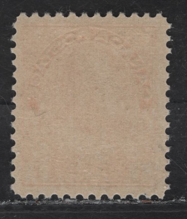 Lot 81 (C) Canada #105f 1c Bright Yellow Orange King George V, 1911-1925 Admiral Issue, A VFOG Single, Dry Printing, Die 1, Redrawn Frameline, Paper ABN-ZZ, Perf 12x11.9.