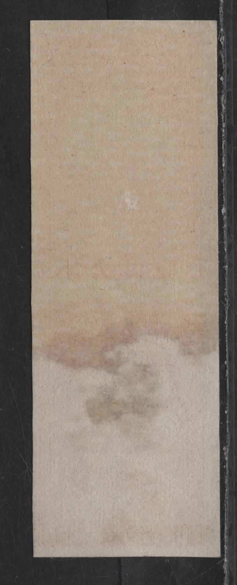 Lot 217 (C) Canada #E3a 20c Bright Red Orange Pictorial, 1927 Special Delivery Issue, A VFPOG Imperf Pair, Paper ABN-Q, Full Gum On top Stamp, Part Gum On Bottom Stamp & Gum Soak In The Middle, Only 250 Pairs Were Ever Printed, So It Is Quite Scarce.