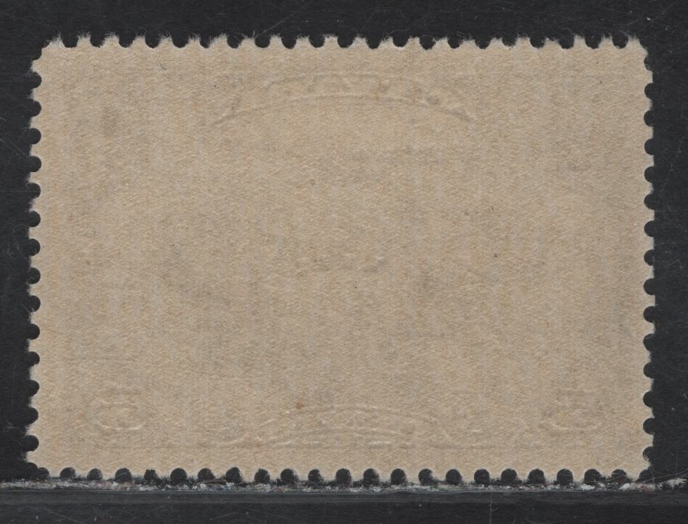 Canada #C1 5c Olive Brown Winged Figured & Globe, 1928 Airmail Issue, A VFOG Single, Paper ABN-OOOO