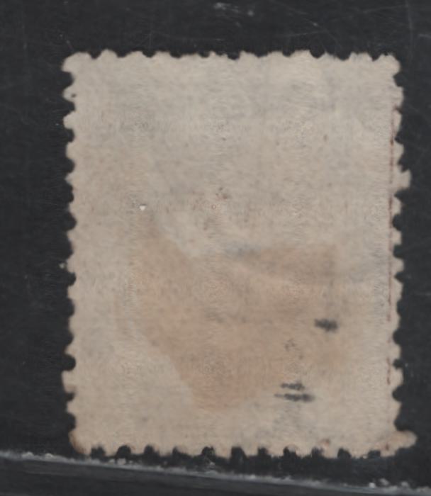 Lot 86 New Zealand (C) SG#212 6d Brown Queen Victoria, 1890 Queen Victoria Sidefaces Issue, A Fine Used Single, Perf 12x11.5, Wmk Star & NZ, 4mm between Star & NZ.