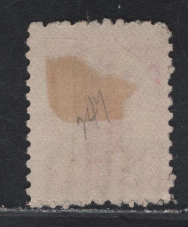 Lot 288 New Zealand (C) SG#286 1d Carmine Zealandia, 1901 Universal Penny Postage Issue, A Very Good Used Single, Thin Basted Mills Paper With Vertical Mesh, Perf 11, Double Lined Star & NZ Wmk.