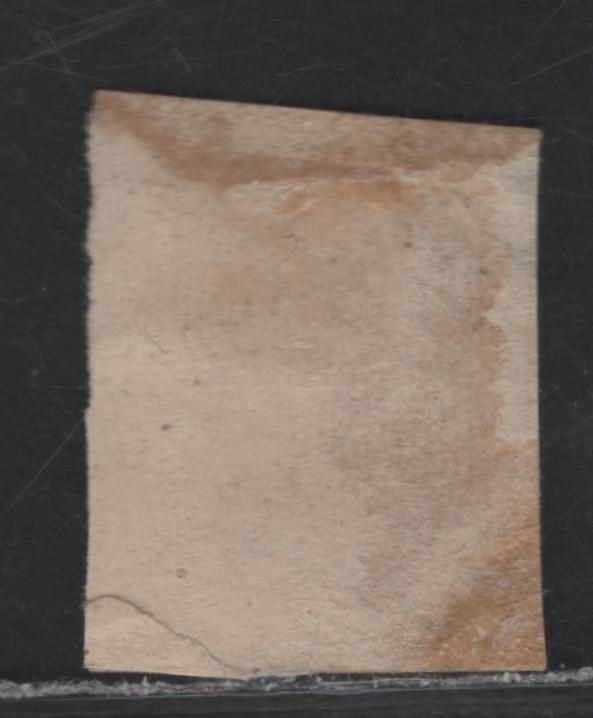 Lot 348 Switzerland SC#11 15r Vermillion Rayon District, 1851 Rayon District Issue, A Good Used Single, Full Margin At The Bottom With Dividing Line, Close Margins To Just In At UL, Shallow Margin Thin At Left.