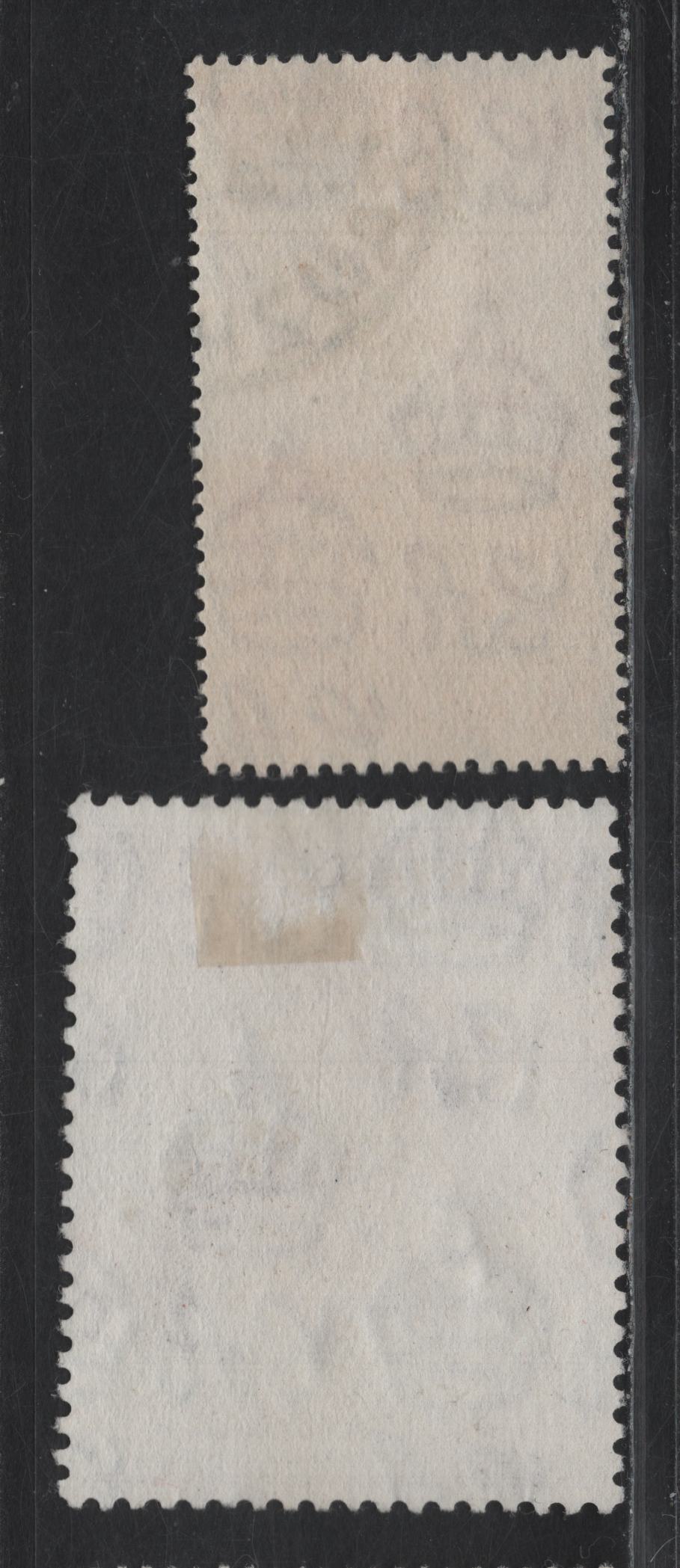 Lot 178 Zanzibar (C) SG#333-334 20c - 10/- Orange - Brown Silver Wedding, 1949 Silver Wedding Issue, 2 Very Fine Used Singles