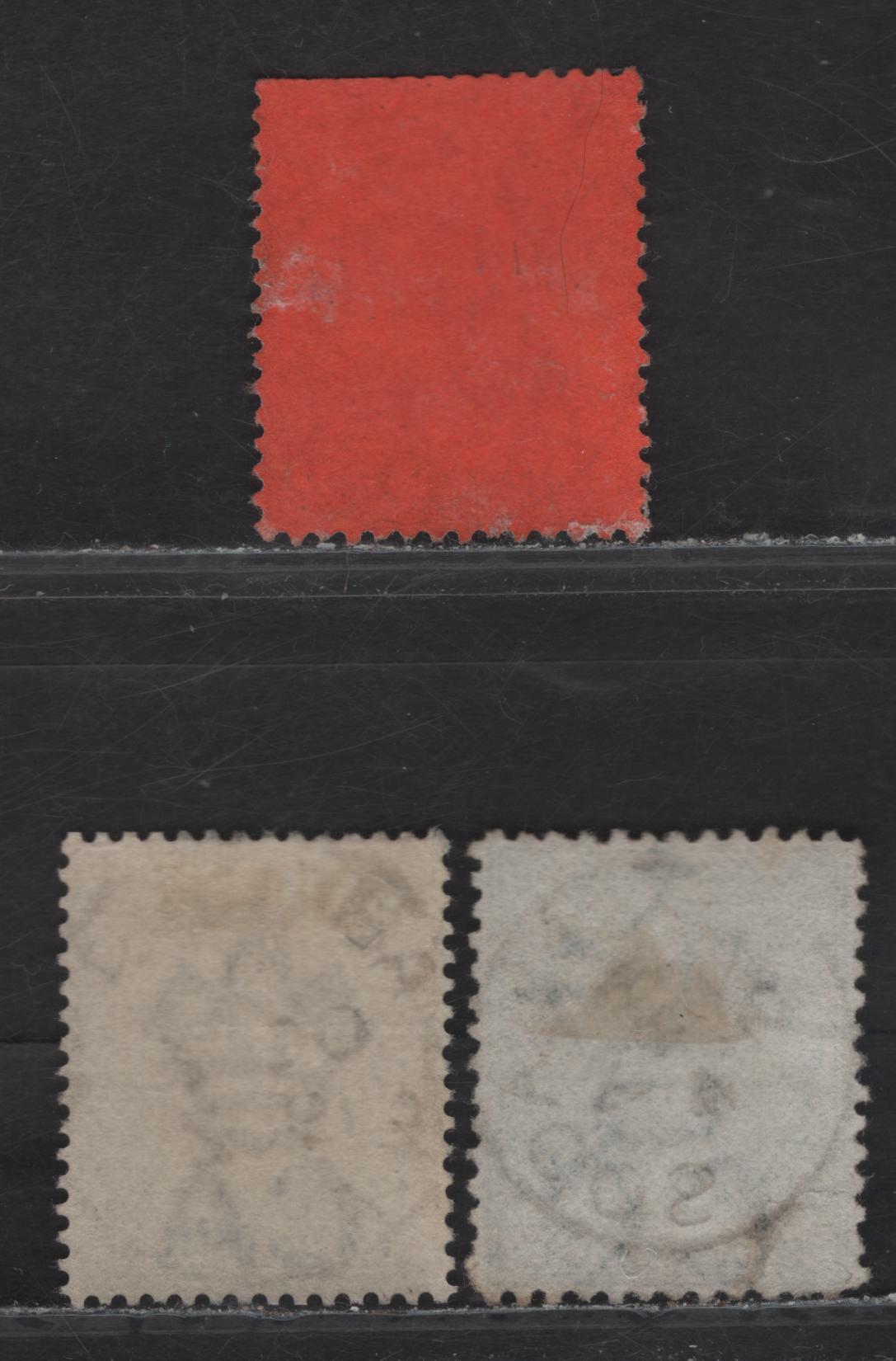 Lot 205 Lagos (C) Selection Of Abeokuta, Forcados & Lagos CDS Cancels On, 1874-75, 1887-1902 Queen Victoria Keyplates & 1904-1906 King Edward VII Keyplates Issues, 3 F&VF Used Singles SG# 6,30,55
