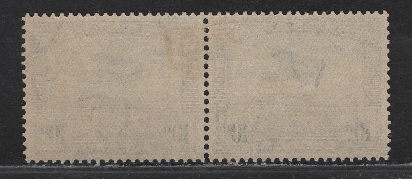 Lot 22 South West Africa SG#87 10d Black & Brown Purple Airplane, 1931 Pictorial Issue, A VFOG Pair