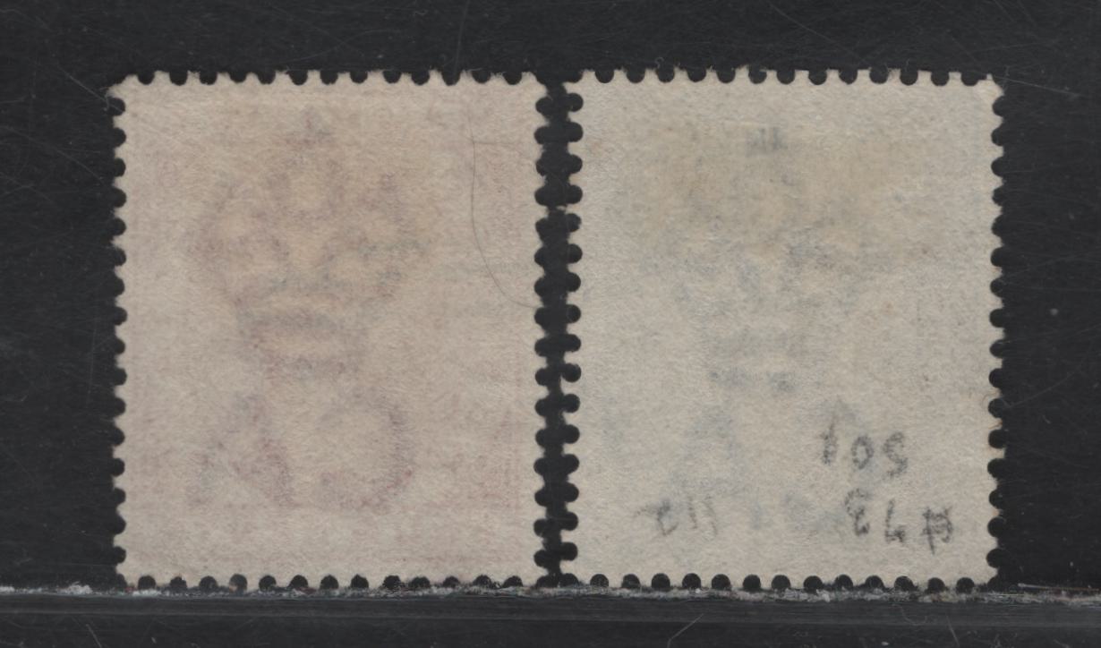 Lot 303 Seychelles (C) Mauritius 1883-1890 Queen Victoria Keyplates Used in Seychelles, With B62 Barred Numeral Cancels