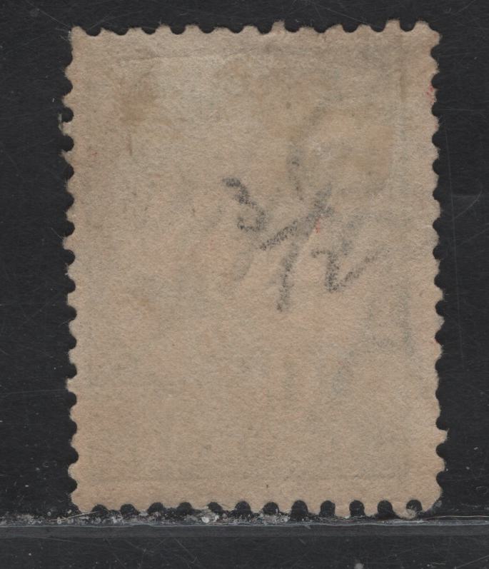 Lot 5 Australia (C) SG#28 1/- Blue Green Kangaroo & Map, 1915 Kangaroo & Map Issue, A Fine Used Single, Rare Late Use of #35 barred Numeral Cancel For Buningong, 2nd Wmk