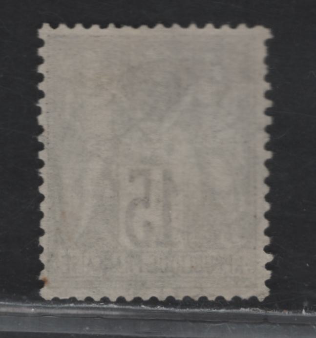 Lot 131 France SC#69 15c Gray Lilac on Grayish Peace & Commerce, 1876-1878 Peace & Commerce Issue, A Very Fine Used Single, SON CDS Cancel October 6 1876
