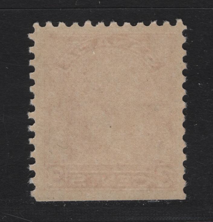 Lot 290 Canada (C) #197ds 3c Scarlet King George V, 1932 Medallion Issue, A VFNH Booklet Single, Paper BABN-II, perf 10.75, Design Size 18.25x22.