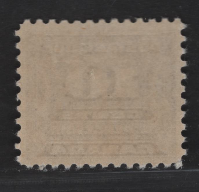 Lot 370 Canada #J14 10c Bluish Violet Numeral, 1933-1934 Third Postage Due Issue, A VFOG Single, BABN-II Paper, Perf 10.75, 21.9x18.5mm.