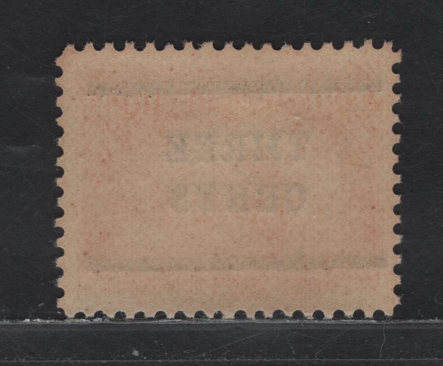 Lot 148 Newfoundland #130 3c On 35c Red, 1920 Surcharges Issue, A VFNH Single
