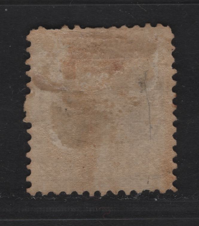 Lot 20 Prince Edward Island #10i 4 1/2d Yellow Brown, 1870 Queen Victoria Dual Currency Issue, A VG OG Single