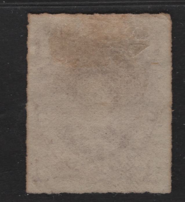 Lot 65 Newfoundland #37 1c Brown Lilac, 1876-1879 Rouletted Cents Issue, A FUN Single On Paper Cents-II