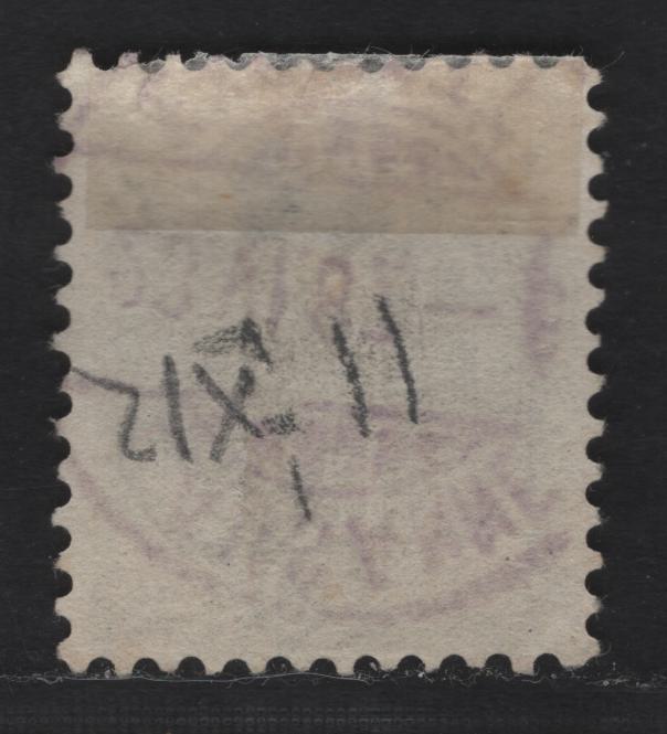 Lot 174 Switzerland SC#84 40c Gray Standing Helvetia, 1882-1904 Standing Helvetia Issue, A Very Fine Used Singles, Wmk 182, Perf 11.75, June 23 1887 Lawsanne CDS.