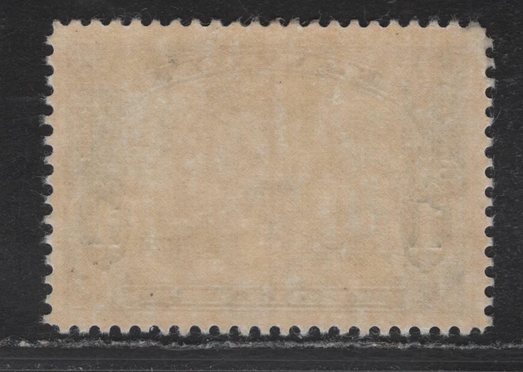 Canada #227 $1 Dark Blue Champlain Statue, 1935 KGV Pictorial Issue, A FOG Single, CBN-ZZZ Paper, Perf 12