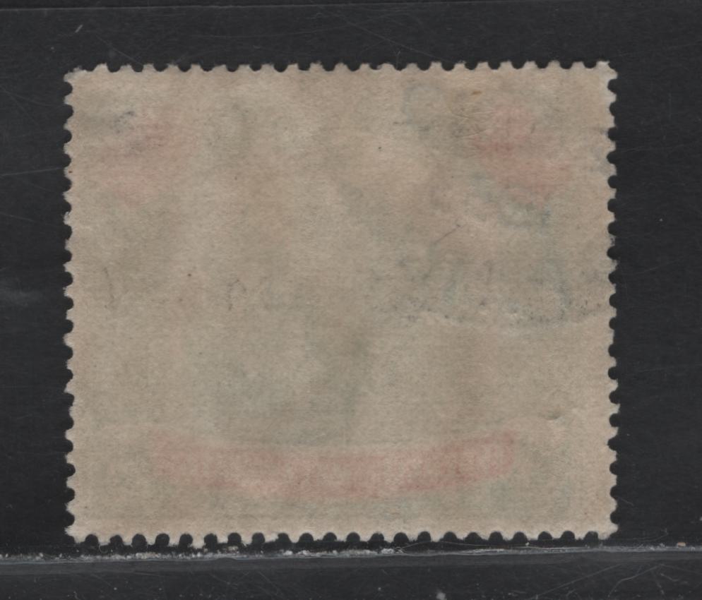 Lot 87 Federated Malay States (C) SG#78 $2 Green & Carmine Tiger & Elephant, 1922-1934 Tiger & Elephant Keyplate Issue, A Fine Used Single, Script CA Wmk