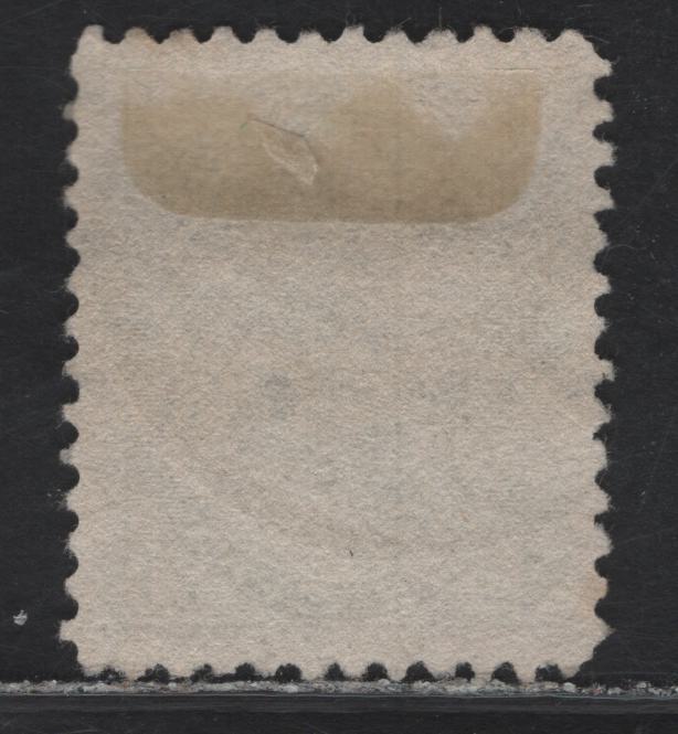Lot 313 Canada #75iixx 1c Blue Green Queen Victoria, 1898-1902 Maple Leaf Issue, A Very Fine Used Precancelled Single, Unlisted Style R Precancel, 8.5mm Between Peaks & 12.5mm Between Outside of Bars.