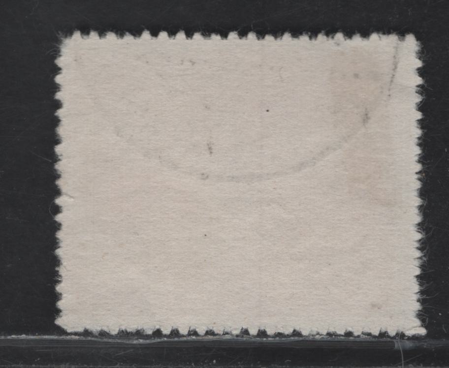 Lot 208 Germany Michel#10BbI Deep Brown Red , 1944 Insel Post on Rouletted Military Parcel Post Issue, A Fine Used Single, Dark Blue Overprint At 36 Degree Angle, CTO Cancel