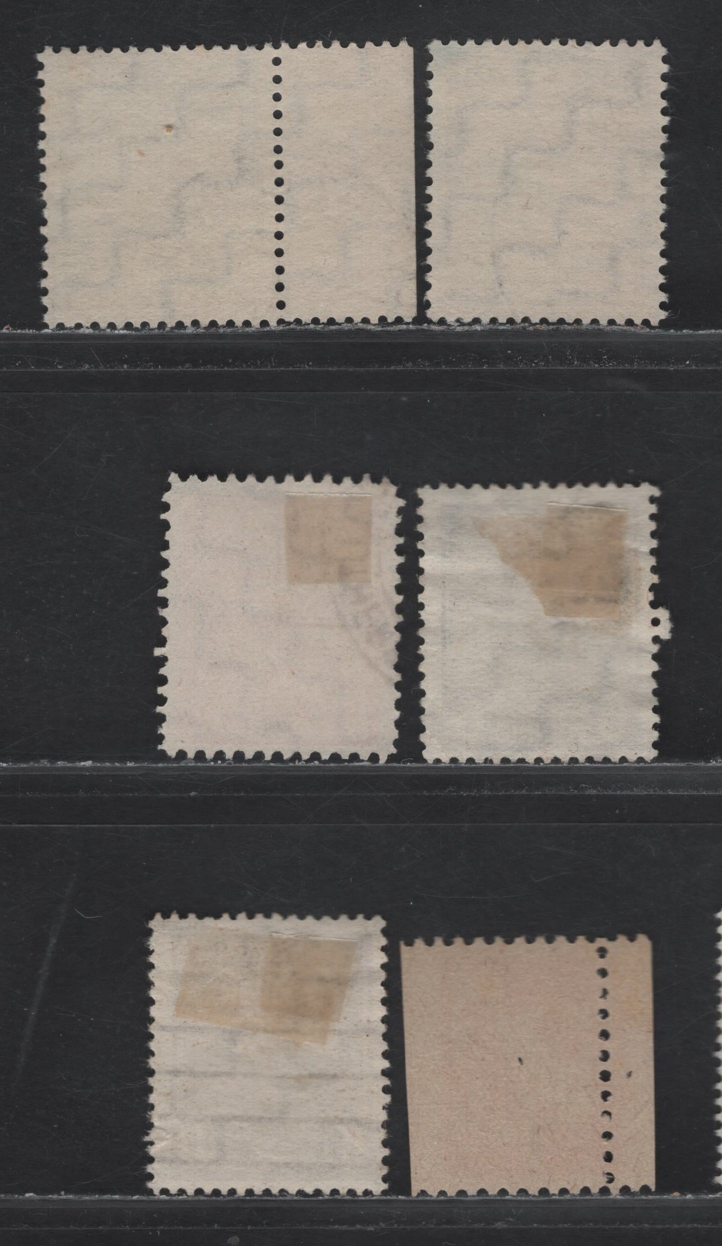 Lot 244 Germany Russian Occupation of West Saxony & Mecklenburg Vorpommern #12N8, 13N4/13N7, 14N1, 14N10 6pf-30pf Brown-Olive Green Plowman & Numerals, 1945-1946 Numeral, Plowman & Arms Definitives, 6 Fine & VF Used Singles