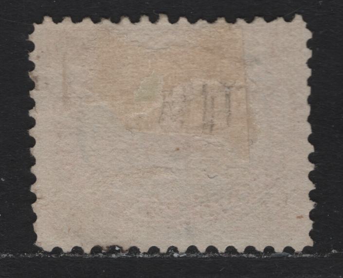 Lot 1 Canada (C) #15 5c Vermillion Beaver, 1859-1864 First Cents Issue, A Fine Used Single, Cents-ZZ Paper, Perf 11.9x12, Cancelled With SON 7 Ring Target.