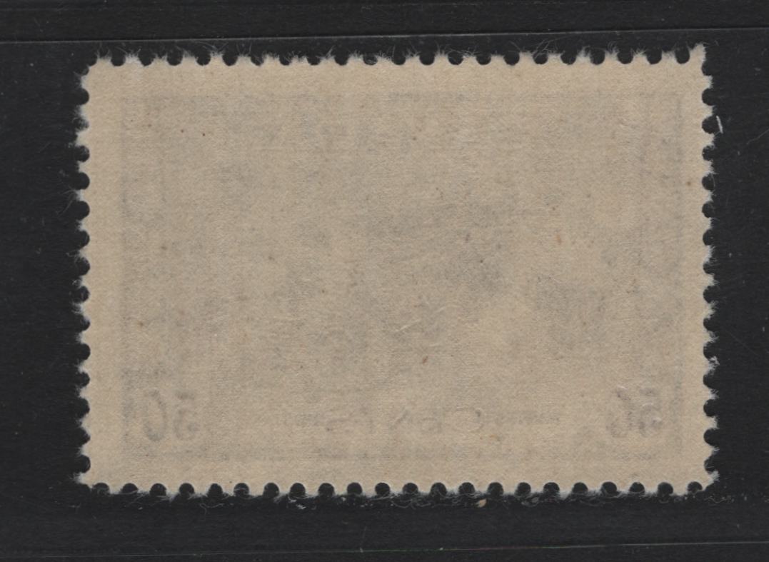 Lot 195 Canada (C) #261 50c Lighter Violet Munitions Factory, 1942-1943 KGVI War Issue, A FNH Single, CBN-TTTT Paper, Perf 11.9x11.85