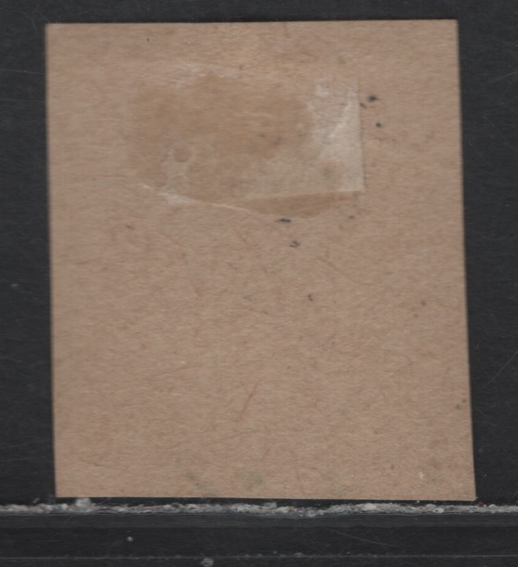 Lot 257 Danzig SC#14 (Michel# 14) 4m Black & Rose , 1920 Overprinted Danzig Germania Issue, A Fine Used Single on Piece, Favor Cancel, Does Not Match the Known Cancels