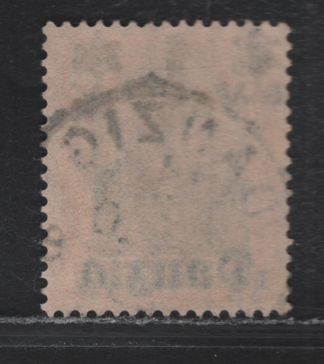 Lot 269 Danzig SC#25 1m on 30pf Orange & Black , 1920 Surcharged Germania Issue, A Very Fine Used Single, Burlage Omitted