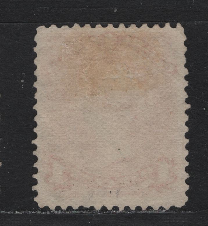 Lot 27 Canada #22 1c Vanetian Red , 1868-1876 Large Queen Issue, A Fine Used Single, FO-O Paper, Perf 12x11.9