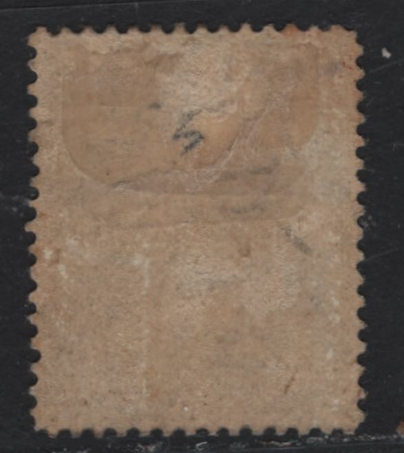 Lot 6 Falkland Islands SG#12 4d Olive Gray Black , 1889-1891 Queen Victoria Keyplates Issue, A FOG Single, Upright Crown CA Wmk, Bradbury Wilkinson Printing