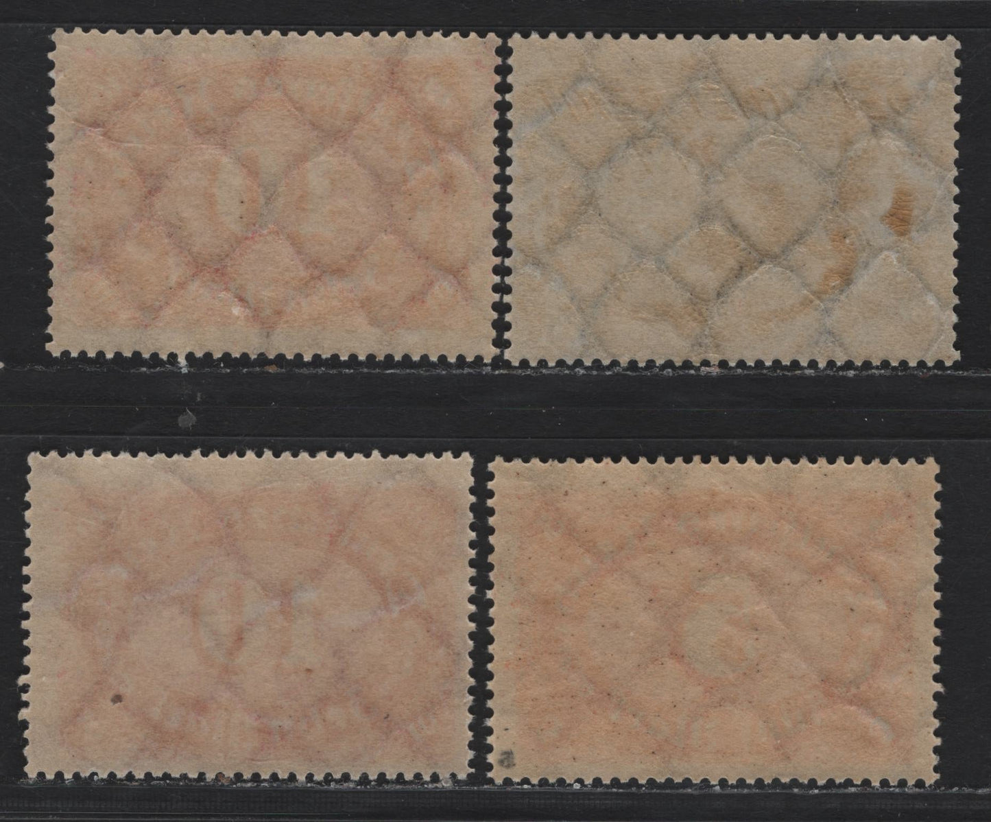 Lot 92 Germany SC#194-196 5m - 20m Orange - Indigo & Green , 1922-1923 Numeral Issue, 3 F/VFNH Singles, Network Wmk