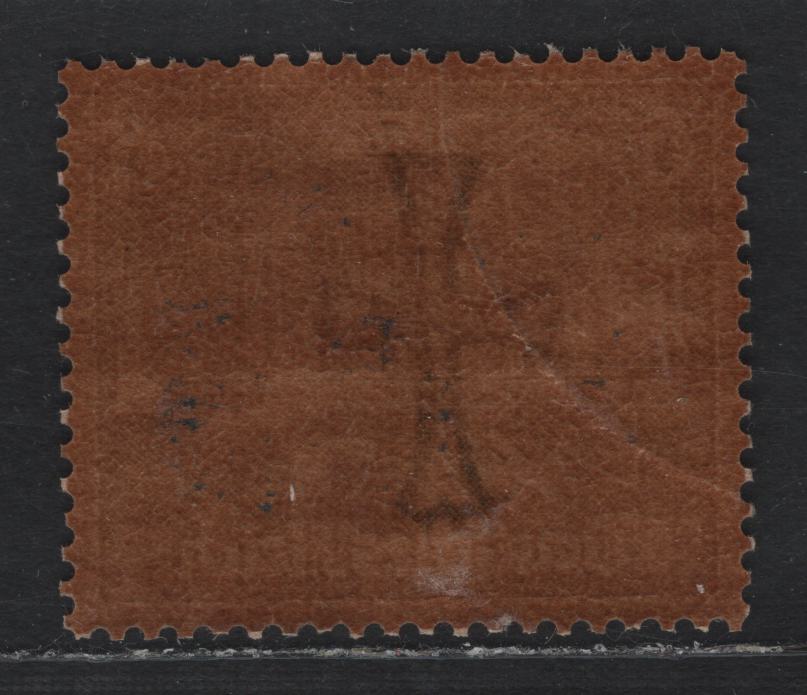 Lot 193 Germany SC#B68b 6pf Dark Green , 1935 Ostropa Issue, A Very Fine Used Single, Full Original Gum, Containing Sulphuric Acid