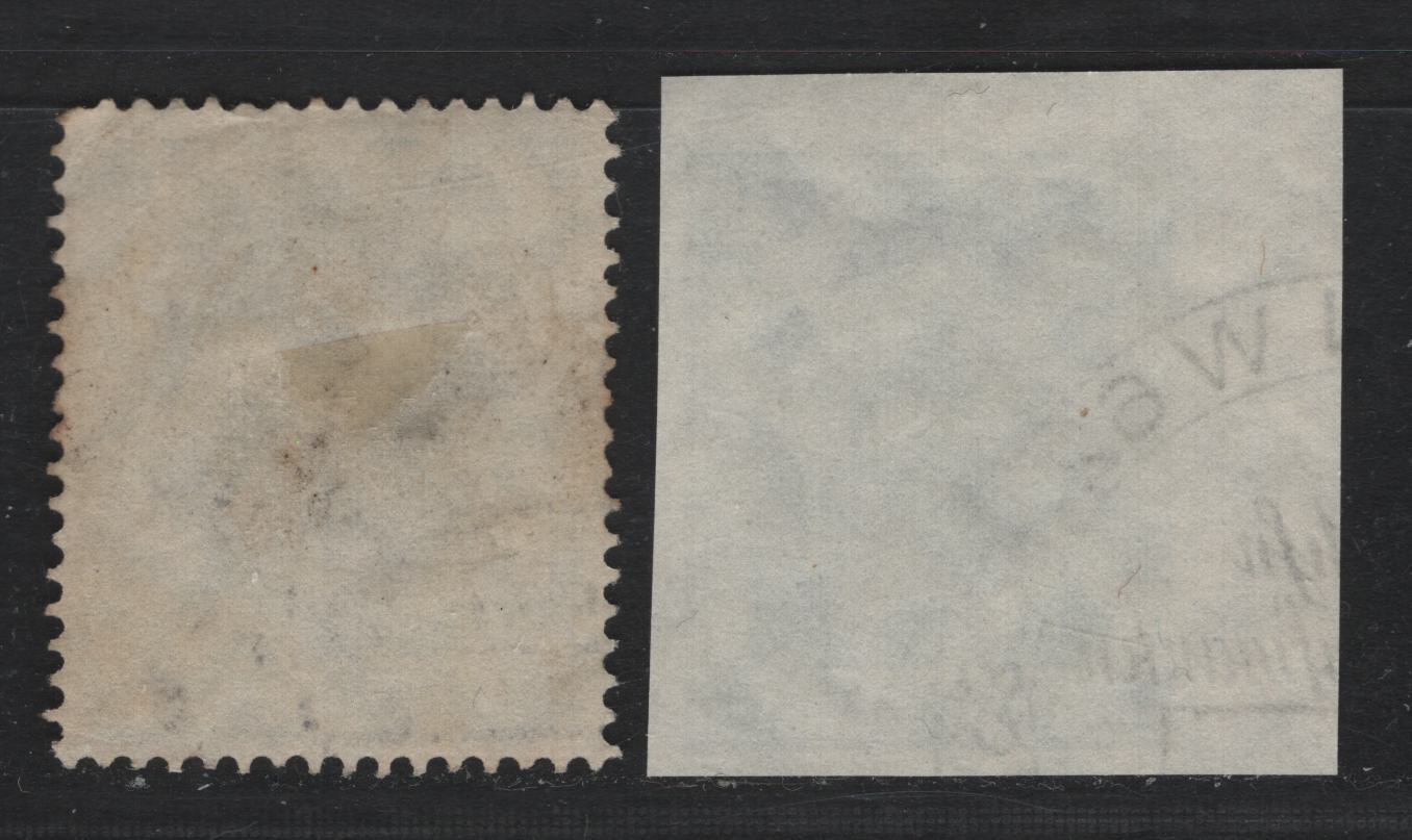 Lot 215 Germany SC#B102a, B103a (646, 647) 6pf Blackish Blue Green , 1937 48th Birthday Of Hitler - German National Philatelic Exhibition Issues, 2 Very Fine Used Singles