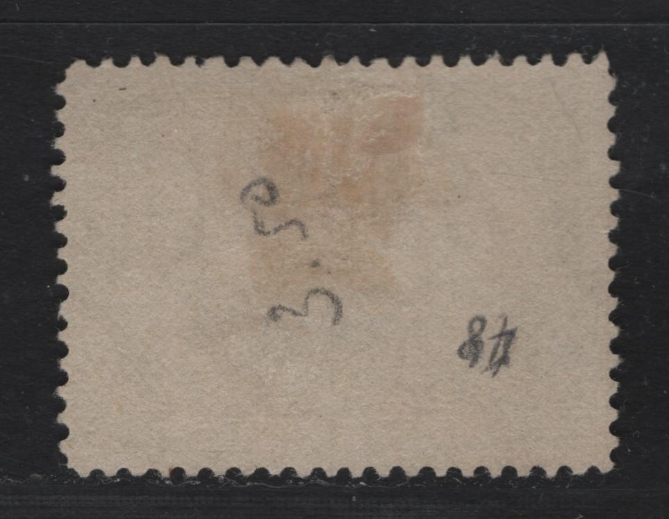 Lot 68 Canada #60 50c Ultramarine Queen Victoria, 1897 Diamond Jubilee Issue, A Fine Used Single, ABN-AAAA Paper, Perf 11.9, June 28 1897 Toronto Split Ring Cancel.
