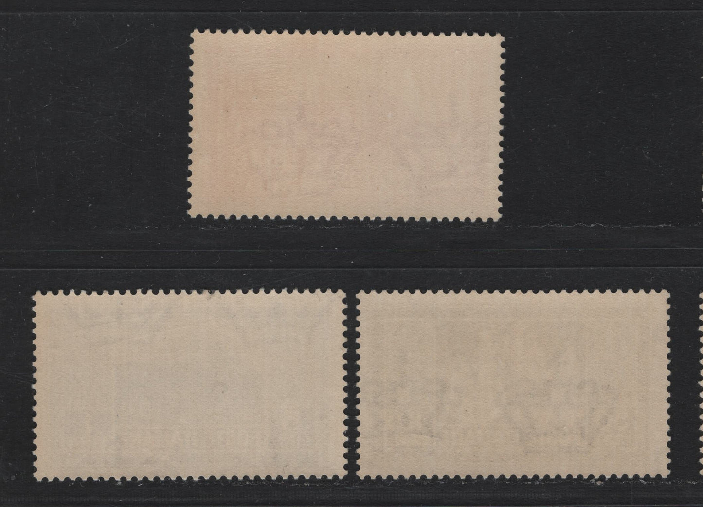 Lot 105 Italy SC#234-235, 237 50c+10c - 5l+1l Olive Brown - Dark Violet, 1929 Abbey Of Monte Cassino Issue, 3 VFNH Singles